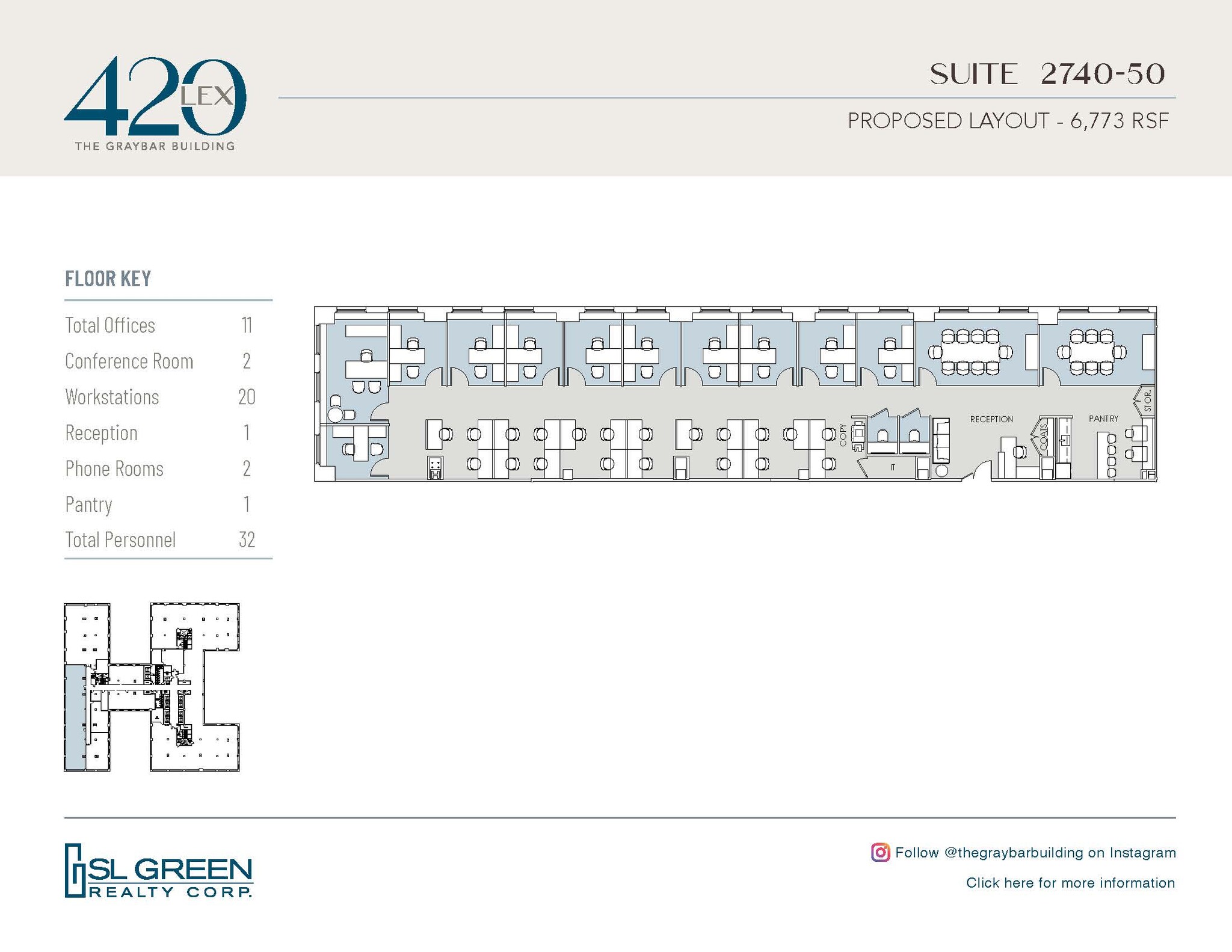 420 Lexington Ave, New York, NY à louer Plan d’étage- Image 1 de 5