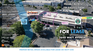 Plus de détails pour 2648 Watt Ave, Sacramento, CA - Vente au détail à louer