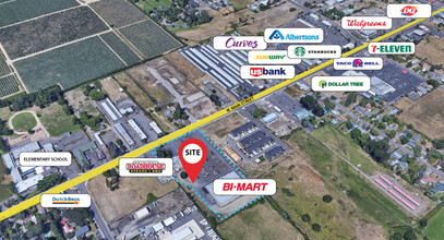 2687 W Main St, Medford, OR - aerial  map view