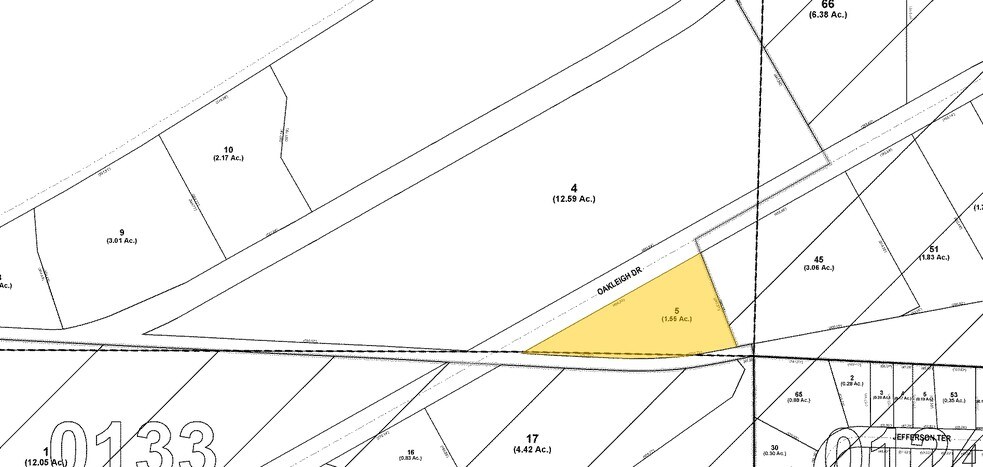 1240 Oakleigh Dr, East Point, GA à vendre - Plan cadastral - Image 2 de 6