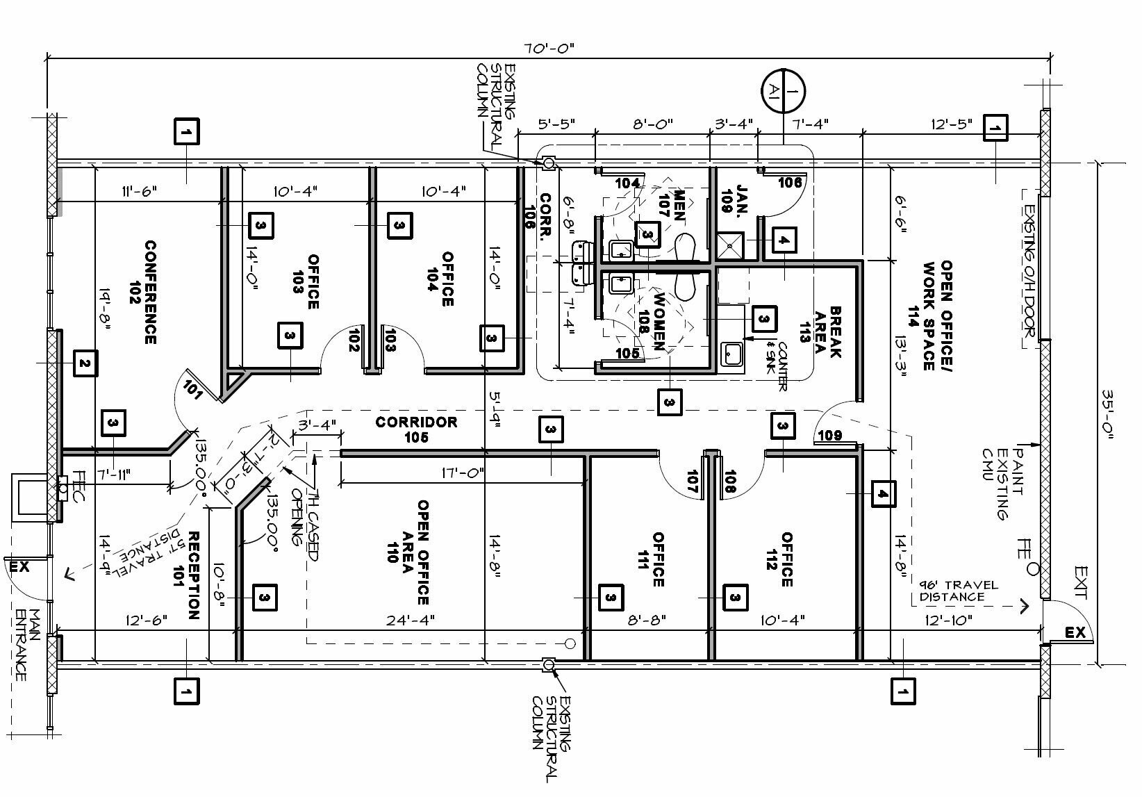 12285 Pellicano Dr, El Paso, TX for lease Floor Plan- Image 1 of 1