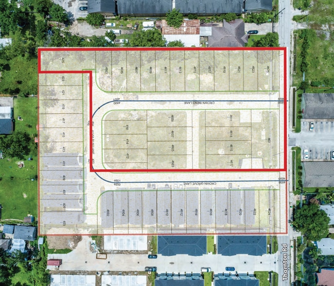 417 Thornton Rd, Houston, TX for sale - Site Plan - Image 2 of 2