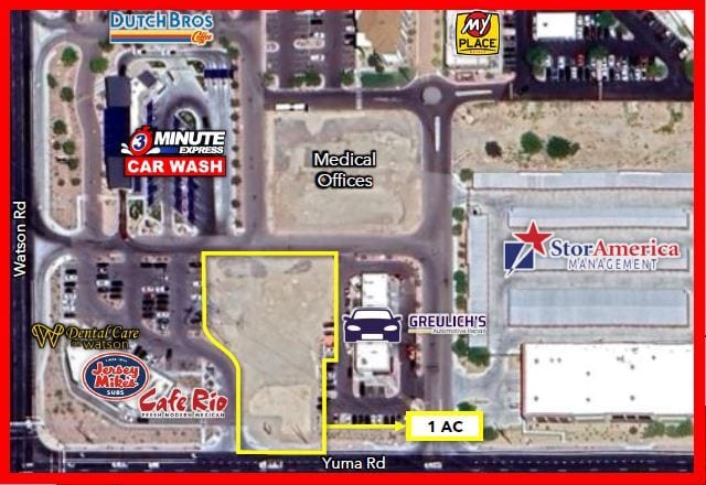 NEC Watson & Yuma, Buckeye, AZ for sale Building Photo- Image 1 of 2