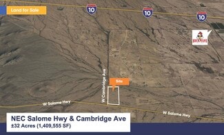 Plus de détails pour W Salome Hwy, Tonopah, AZ - Terrain à vendre