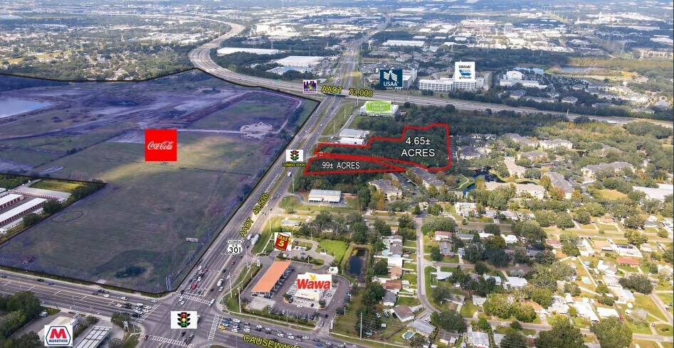 US 301 & Courtney Palms Blvd, Tampa, FL à vendre Photo du bâtiment- Image 1 de 4