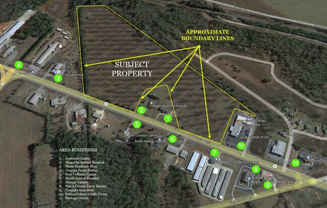 Plus de détails pour 1200 (block) Peach Parkway, Fort Valley, GA - Terrain à vendre