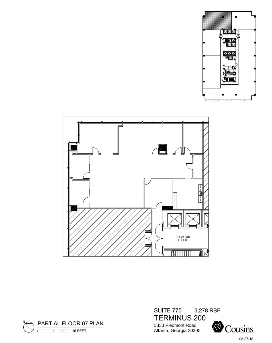 3280 Peachtree Rd, Atlanta, GA for lease Floor Plan- Image 1 of 1