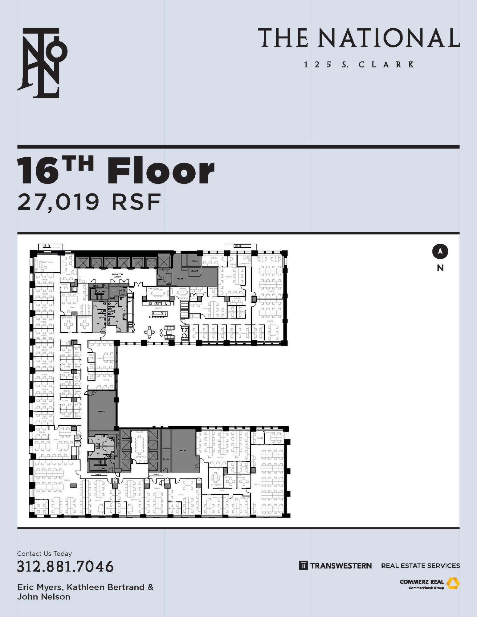 125 S Clark St, Chicago, IL for lease Floor Plan- Image 1 of 1