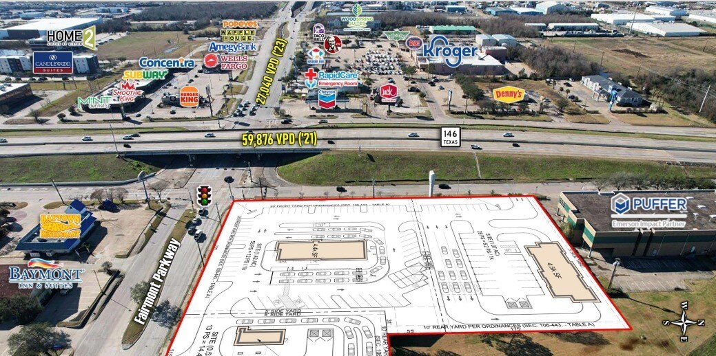 Hwy 146 & Fairmont Pky, La Porte, TX for lease Building Photo- Image 1 of 2