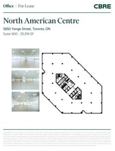 5650 Yonge St, Toronto, ON for lease Floor Plan- Image 1 of 1