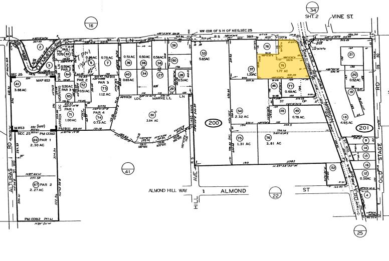 1331 S Mission Rd, Fallbrook, CA à louer - Plan cadastral - Image 2 de 3