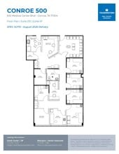 500 Medical Center Blvd, Conroe, TX à louer Plan d’étage- Image 1 de 1