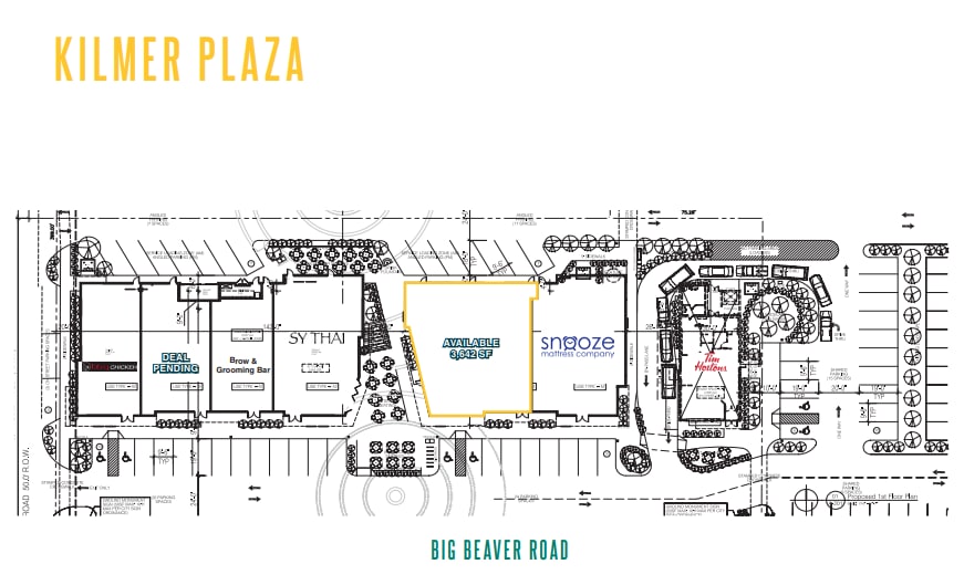 436-507 E Big Beaver Rd, Troy, MI for lease Floor Plan- Image 1 of 1