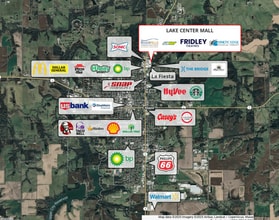 1015 N 18th St, Centerville, IA - AERIAL  map view