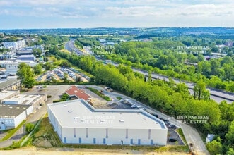 Toulouse, HG - AÉRIEN Vue de la carte