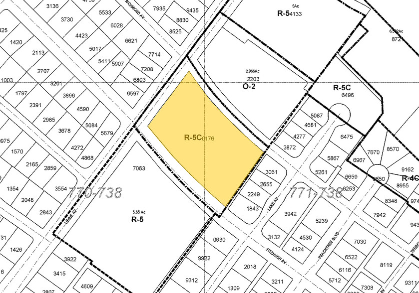 1801 Libbie Ave, Richmond, VA à louer - Plan cadastral - Image 3 de 7