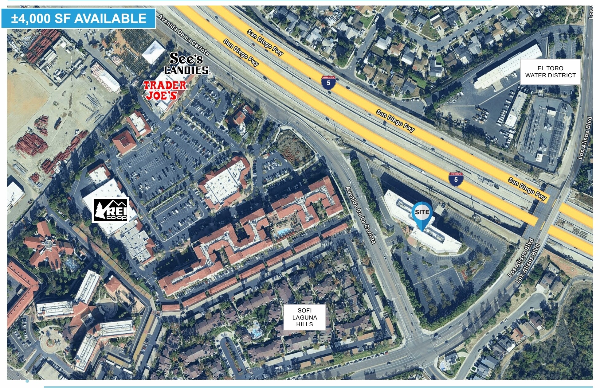 24422 Avenida De La Carlota, Laguna Hills, CA for lease Map- Image 1 of 1