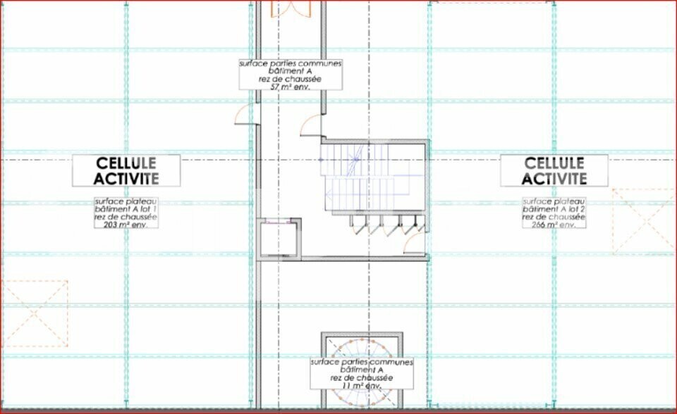 Local d'activités dans Villefranche-sur-Saône à vendre - Plan d’étage - Image 3 de 3