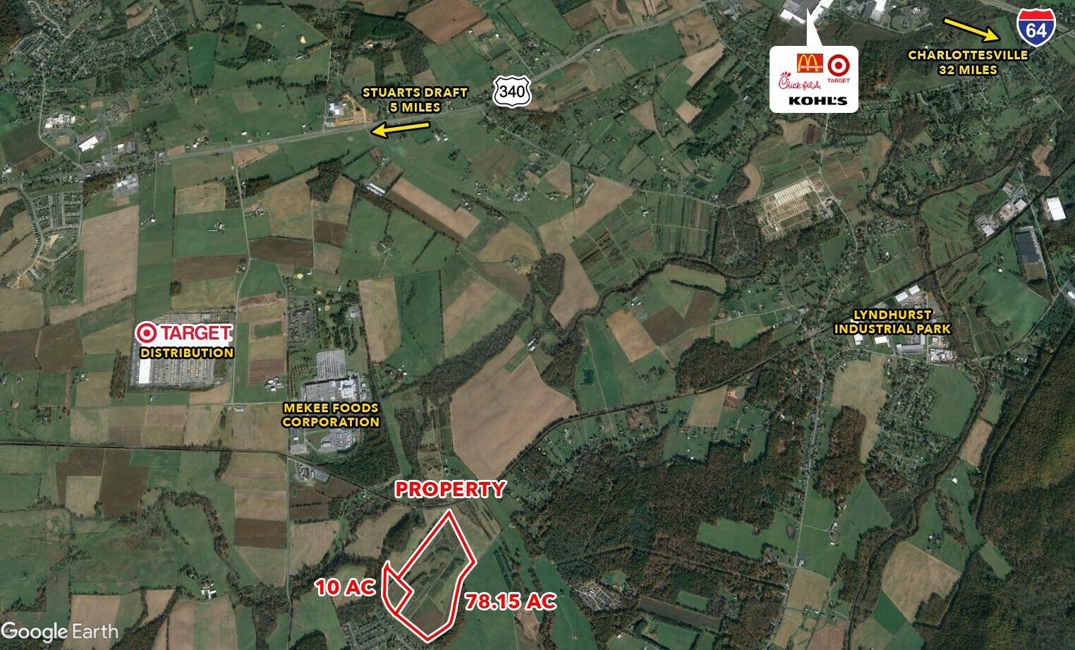 Lipscomb Rd, Stuarts Draft, VA à vendre Photo du bâtiment- Image 1 de 2