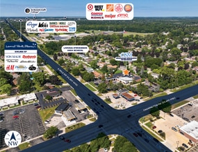 301 W 13 Mile Rd, Madison Heights, MI - AERIAL  map view - Image1