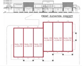 1370 W Irvington Rd, Tucson, AZ à louer Plan d  tage- Image 1 de 1