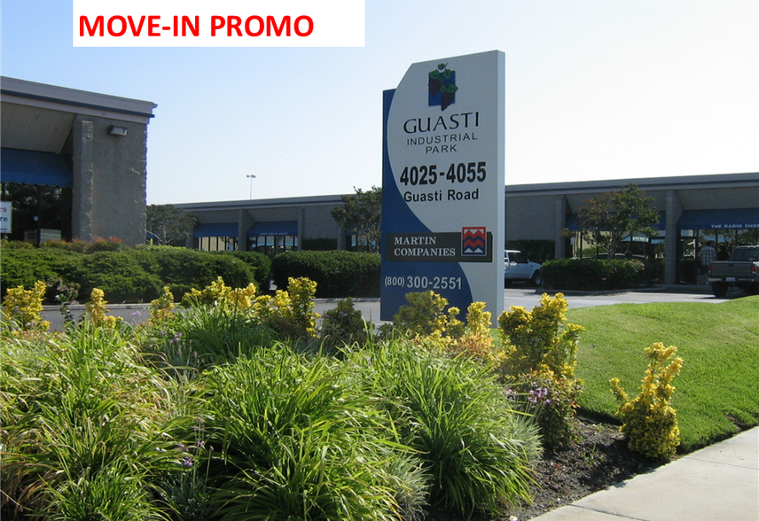 4025-4055 E Guasti Rd, Ontario, CA à louer - Photo du bâtiment - Image 1 de 7