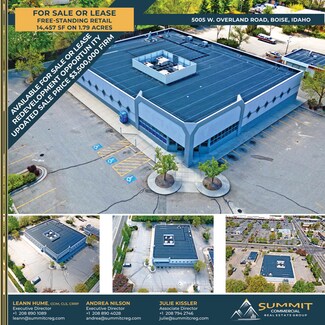 Plus de détails pour 5005 W Overland Rd, Boise, ID - Commerce de détail à vendre