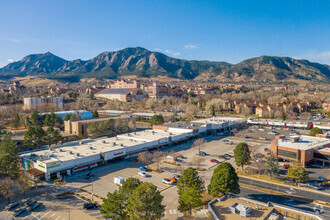 2400-2580 Arapahoe Ave, Boulder, CO - Aérien  Vue de la carte