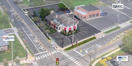 156 N Gaston Ave, Somerville, NJ - Aerial map view
