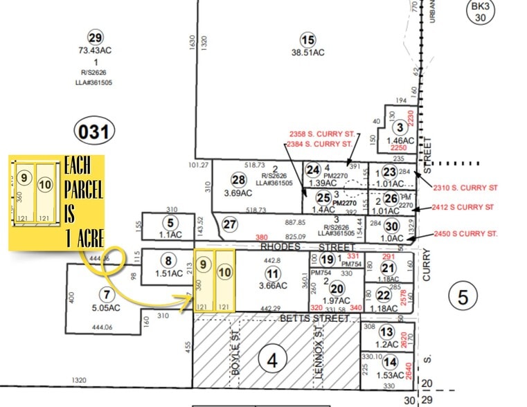 SE Rhodes St & S Curry St, Carson City, NV for sale - Building Photo - Image 2 of 4