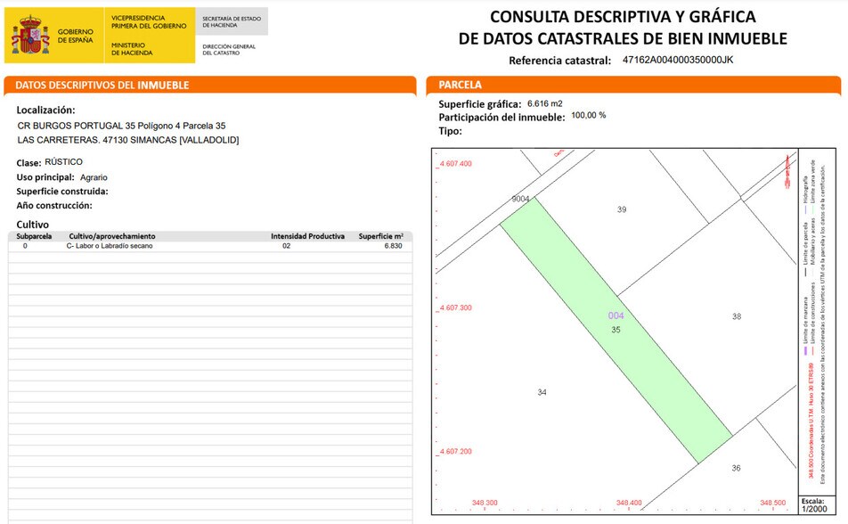 Carretera Salamanca, Simancas, Valladolid à vendre - Photo du bâtiment - Image 2 de 11