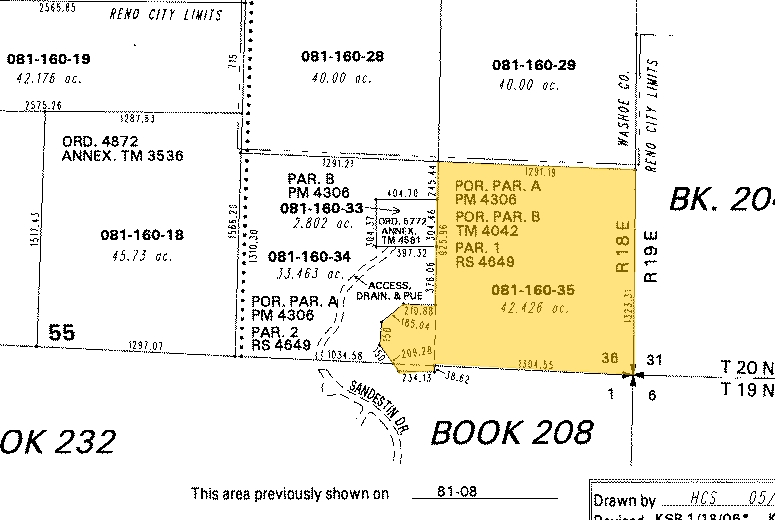 Moose Ridge Dr, Reno, NV à vendre - Plan cadastral - Image 2 de 2