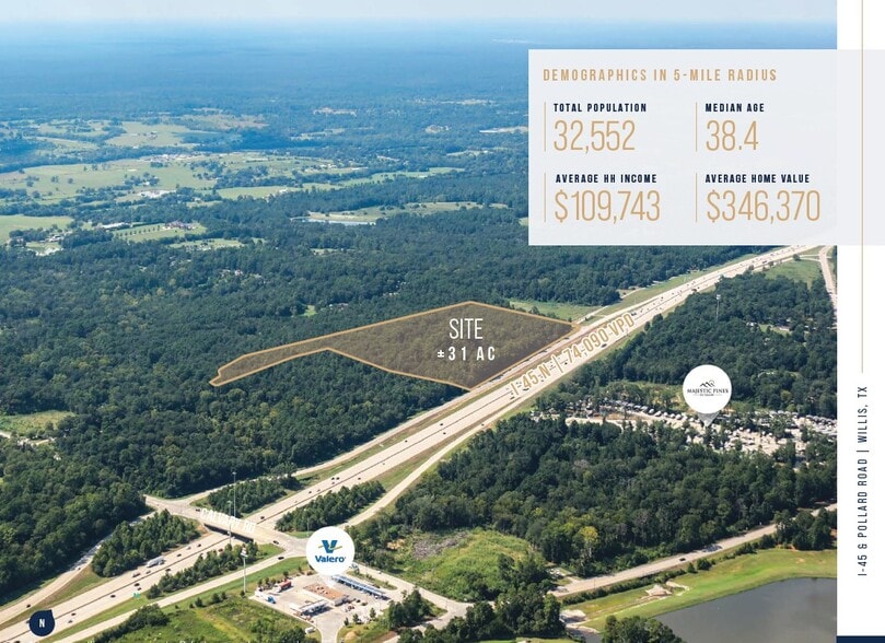 1002 Interstate 45, Willis, TX for sale - Building Photo - Image 2 of 2