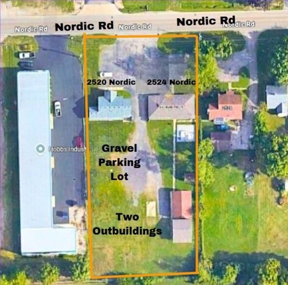 2 Office Bldgs  + 2 Outbuildings + Lot portefeuille de 2 propriétés à vendre sur LoopNet.ca - Plan de site - Image 2 de 9