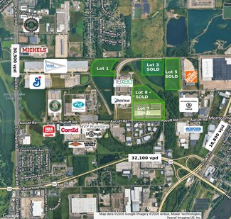 Plus de détails pour SWC Of Rt. 31 And Aucutt Rd, Montgomery, IL - Terrain à vendre