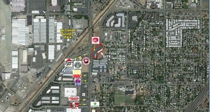 4986 Watt Ave, North Highlands, CA - AÉRIEN Vue de la carte