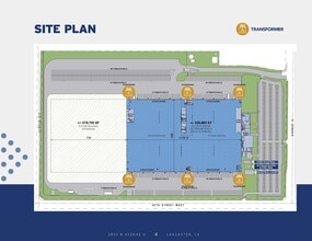 2801 W Avenue H, Lancaster, CA for lease Site Plan- Image 2 of 4