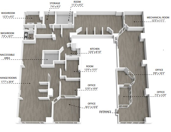105 21st St, Saskatoon, SK for lease Floor Plan- Image 1 of 1