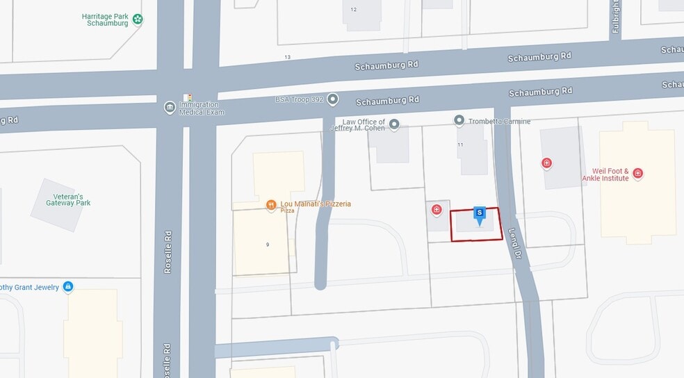17 E Schaumburg Rd, Schaumburg, IL à vendre - Plan cadastral - Image 2 de 2