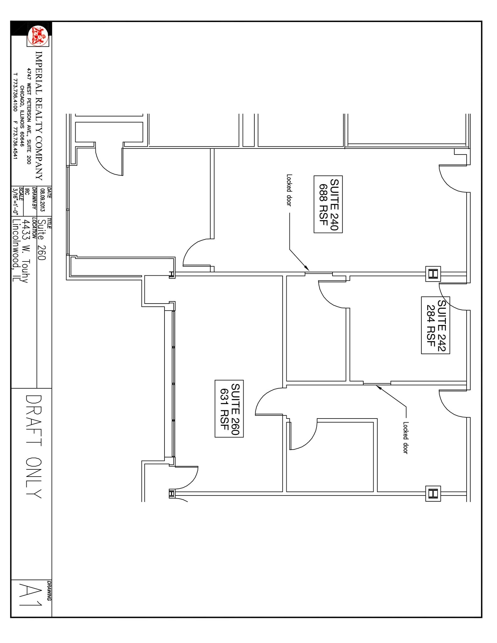 4433 W Touhy Ave, Lincolnwood, IL for lease Site Plan- Image 1 of 3