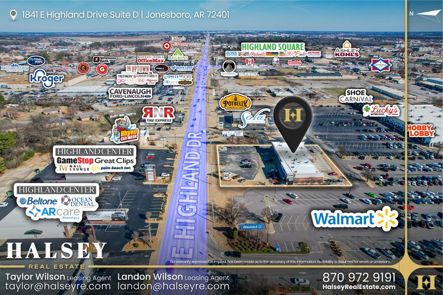 1841 E Highland Dr, Jonesboro, AR à louer - Photo du bâtiment - Image 2 de 2