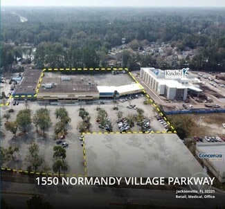 Plus de détails pour 1550 Normandy Village Pky, Jacksonville, FL - Commerce de détail à vendre