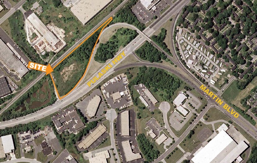 8900 Pulaski Hwy, Baltimore, MD à vendre - Aérien - Image 3 de 3