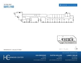 1999 Bryan St, Dallas, TX à louer Plan d’étage- Image 1 de 1