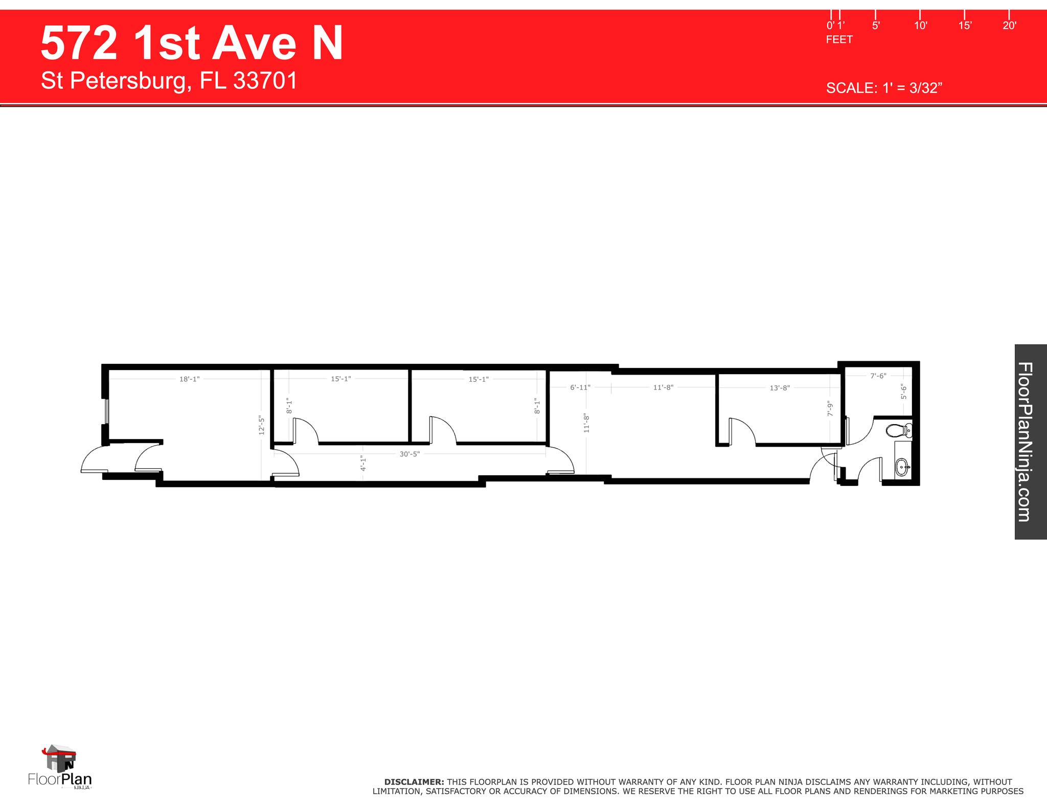 572 1st Ave N, Saint Petersburg, FL for lease Site Plan- Image 1 of 1