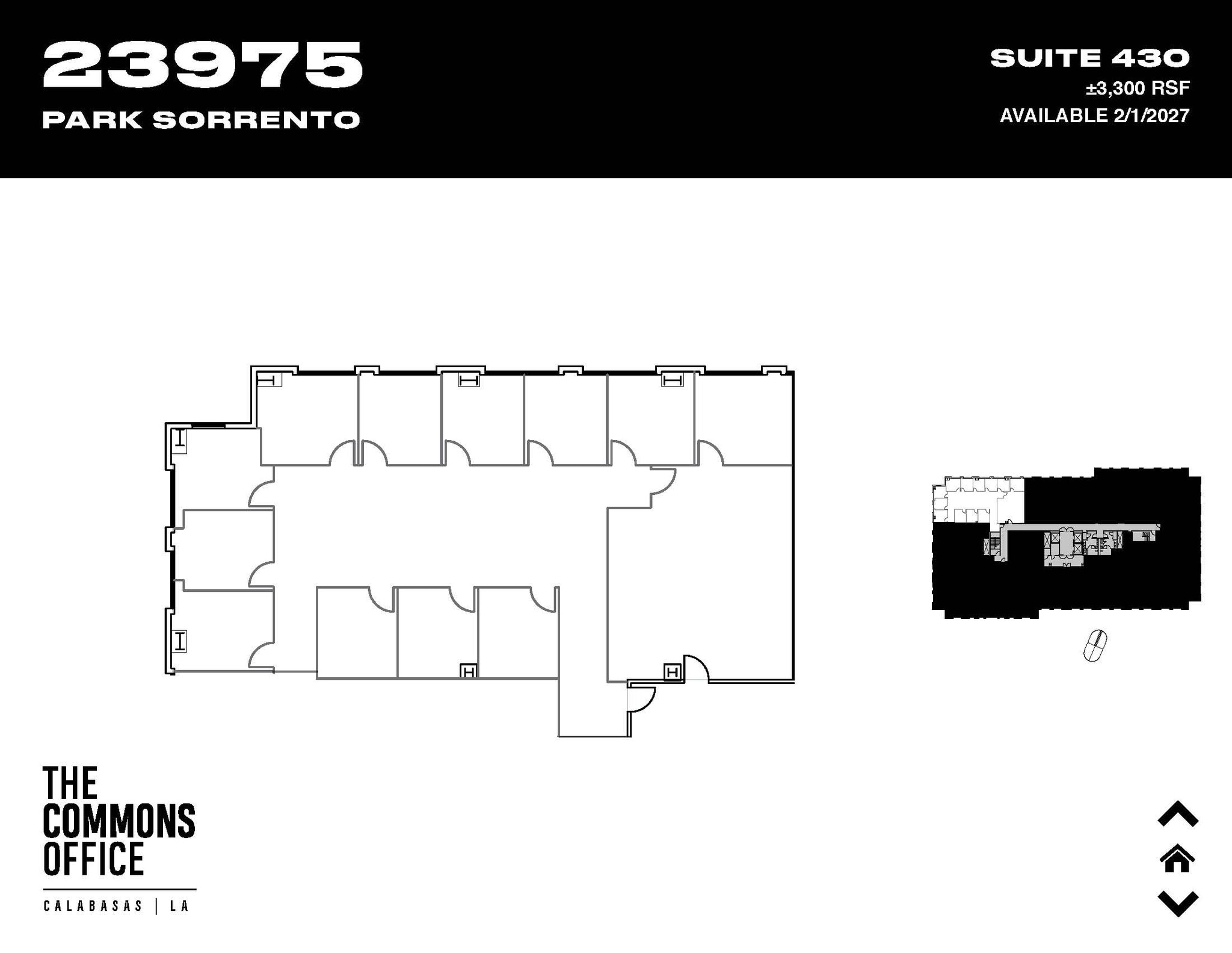 24025 Park Sorrento, Calabasas, CA à louer Plan d’étage- Image 1 de 1