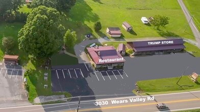 3030 Wears Valley Rd, Pigeon Forge, TN - AERIAL  map view - Image1