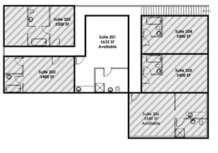 1624 E Washington St, Phoenix, AZ à louer Plan d’étage- Image 1 de 5