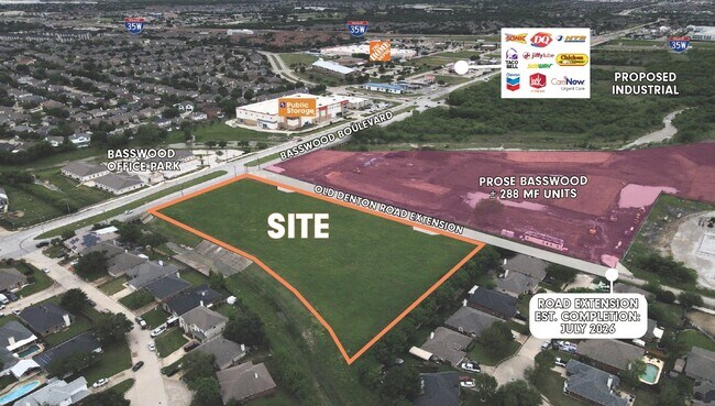 Plus de détails pour 7401 N. Riverside Dr., Fort Worth, TX - Terrain à vendre