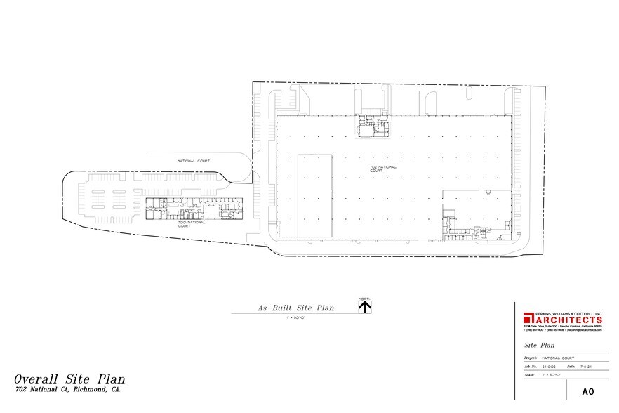 702 National Ct, Richmond, CA for lease - Site Plan - Image 3 of 3
